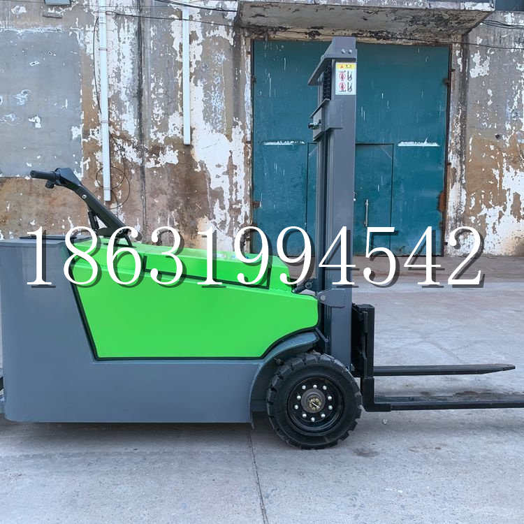 盈江县小型电动叉车1吨2吨步行站驾式电瓶堆高充电装卸车液压升降车铲车